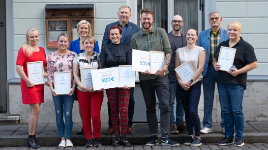 Esimest korda toimunud konkurss „Parim toiduvõlur“ auhindade üleandmine tänuüritusel Esimest korda toimunud konkurss „Parim toiduvõlur“ auhindade üleandmine tänuüritusel